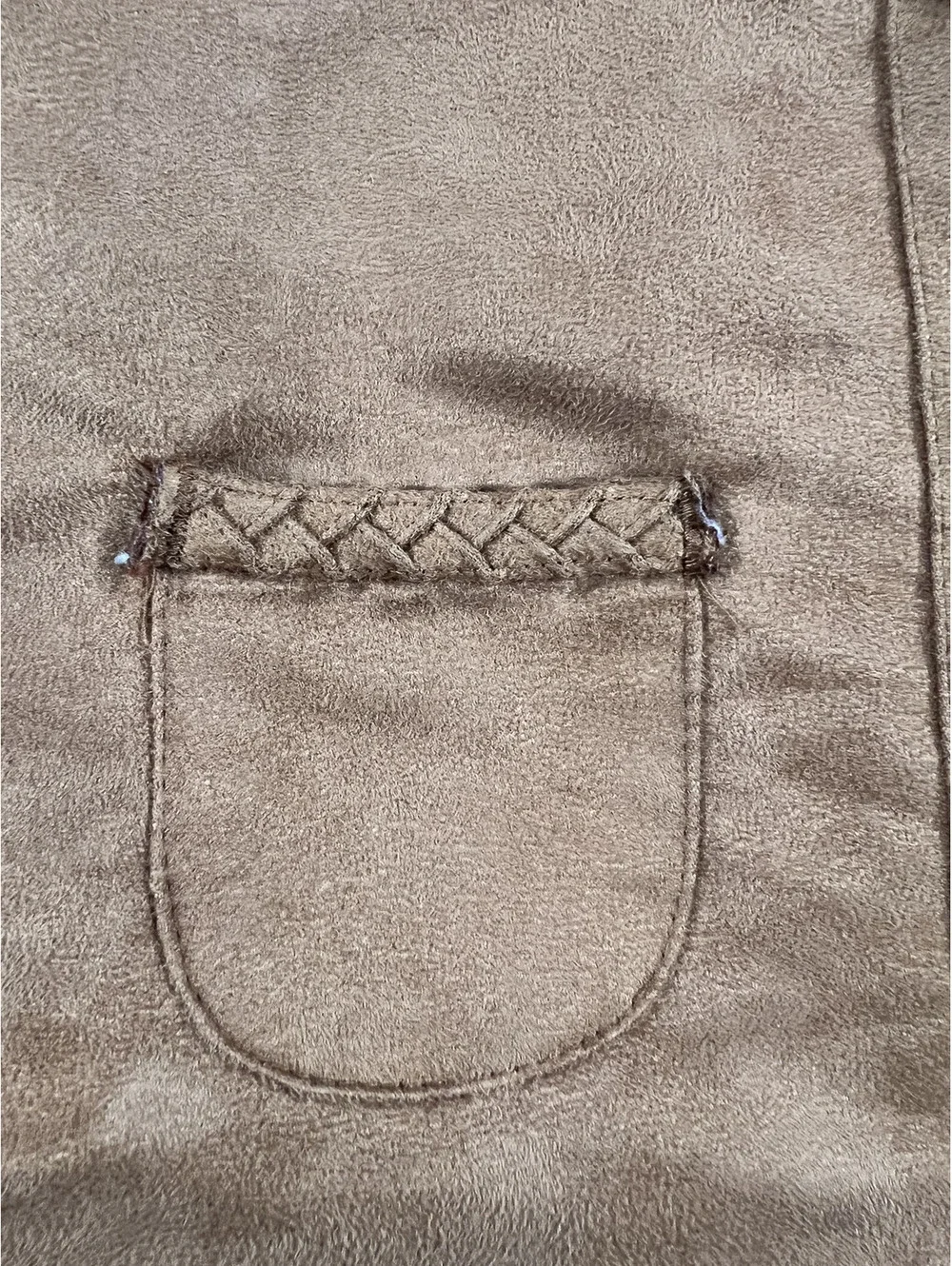 Gymboree Toddler Girls 2T Brown Suede Like Jumper Dress